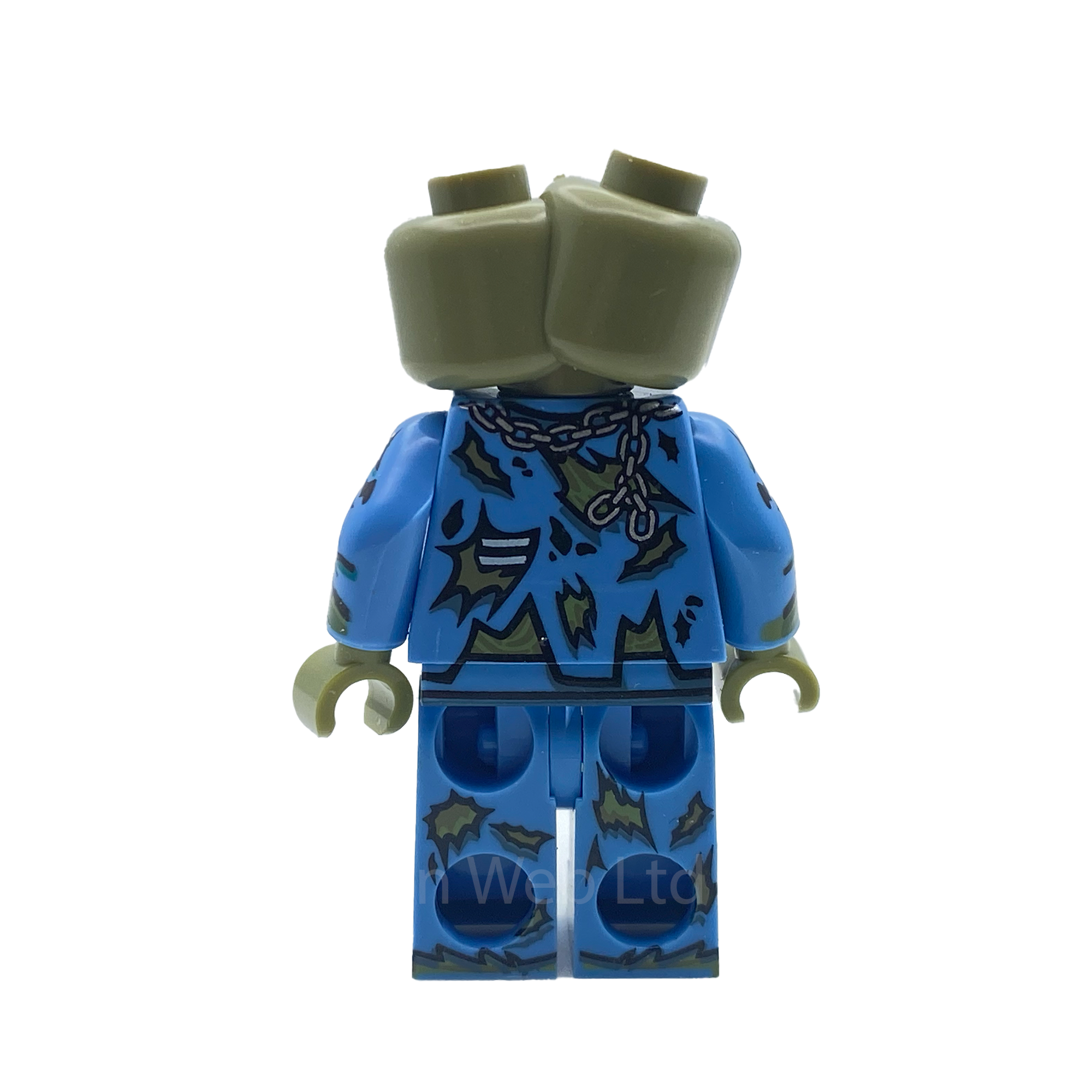 Two Headed Jason Voorhees Custom Brick Figure