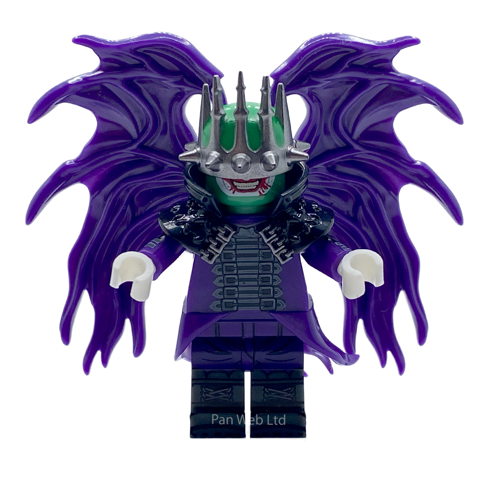 The Batman Who Laughs Purple Variant Custom Brick Figure