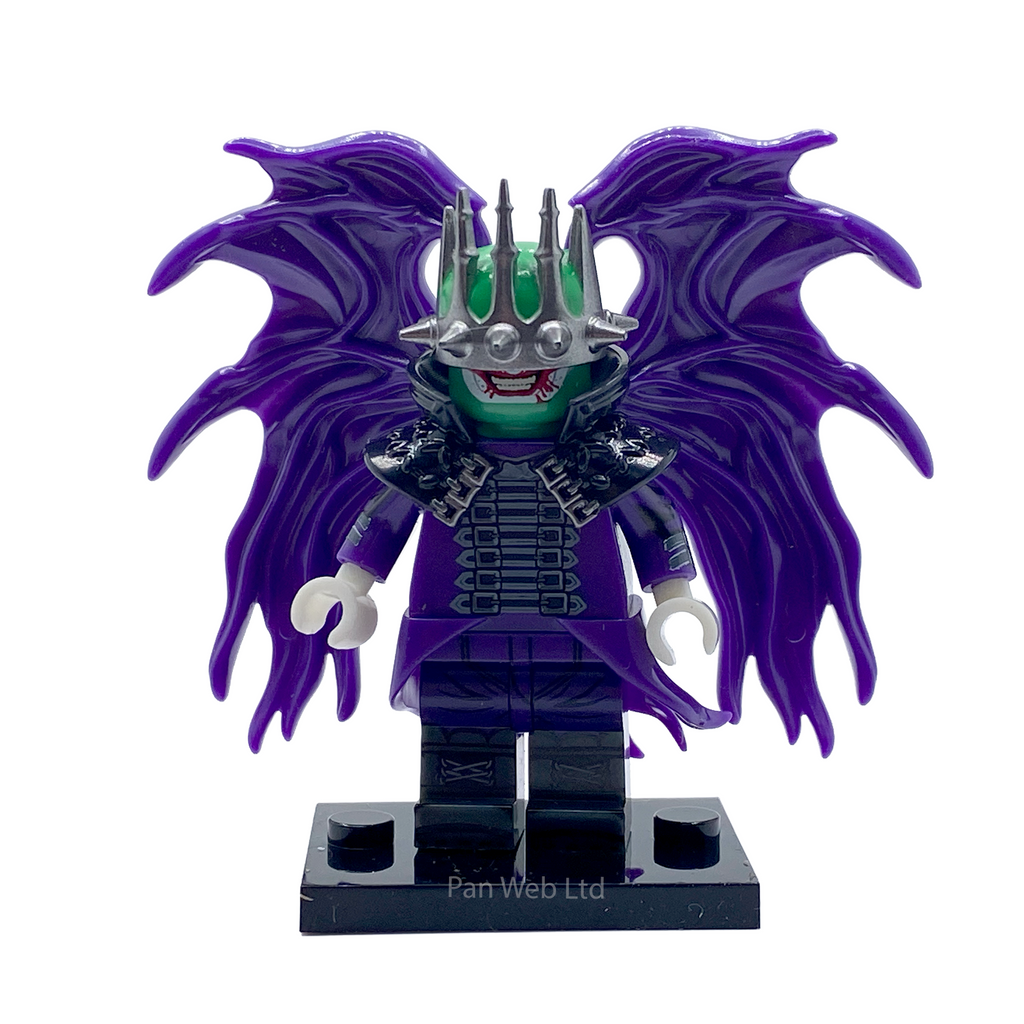 The Batman Who Laughs Purple Variant Custom Brick Figure