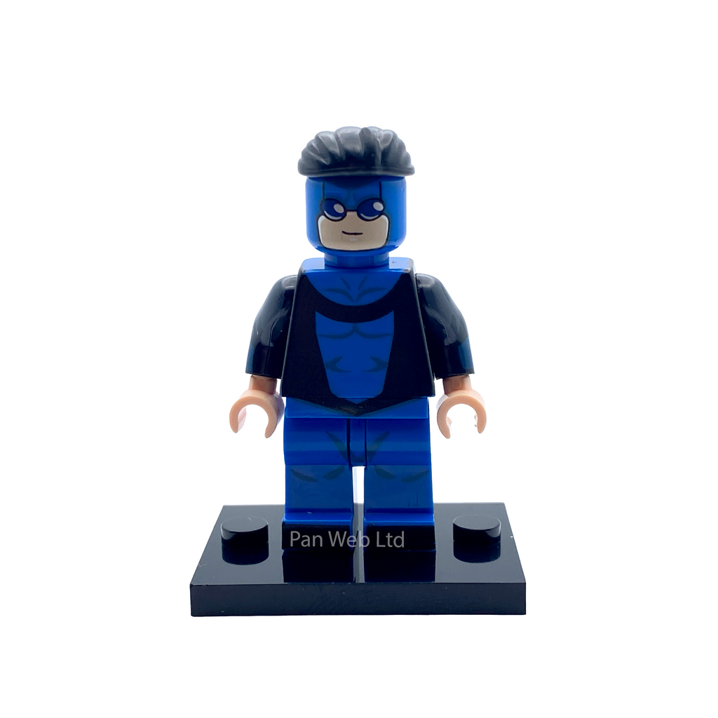 Invincible Mark Grayson Blue Suit Custom Brick Figure