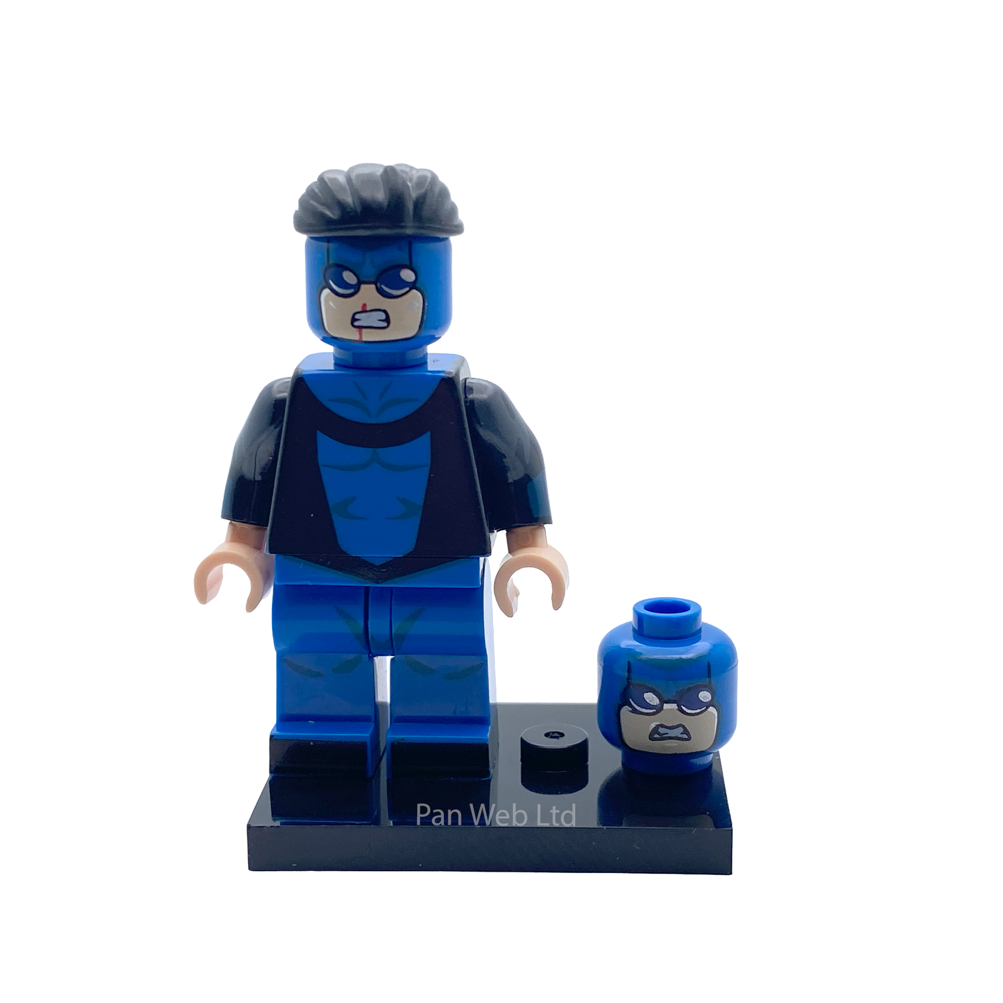 Invincible Mark Grayson Blue Suit Custom Brick Figure