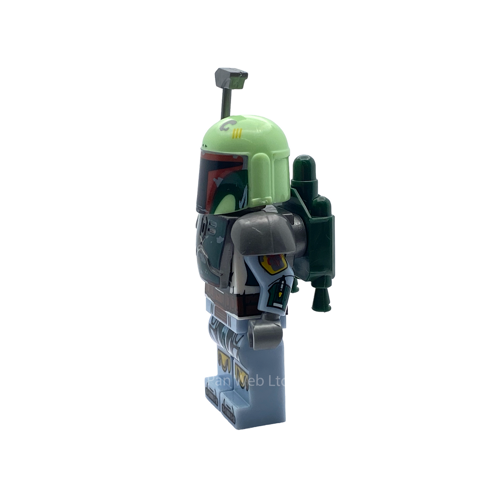 Boba Fett Star Wars Inspired Brick Figure