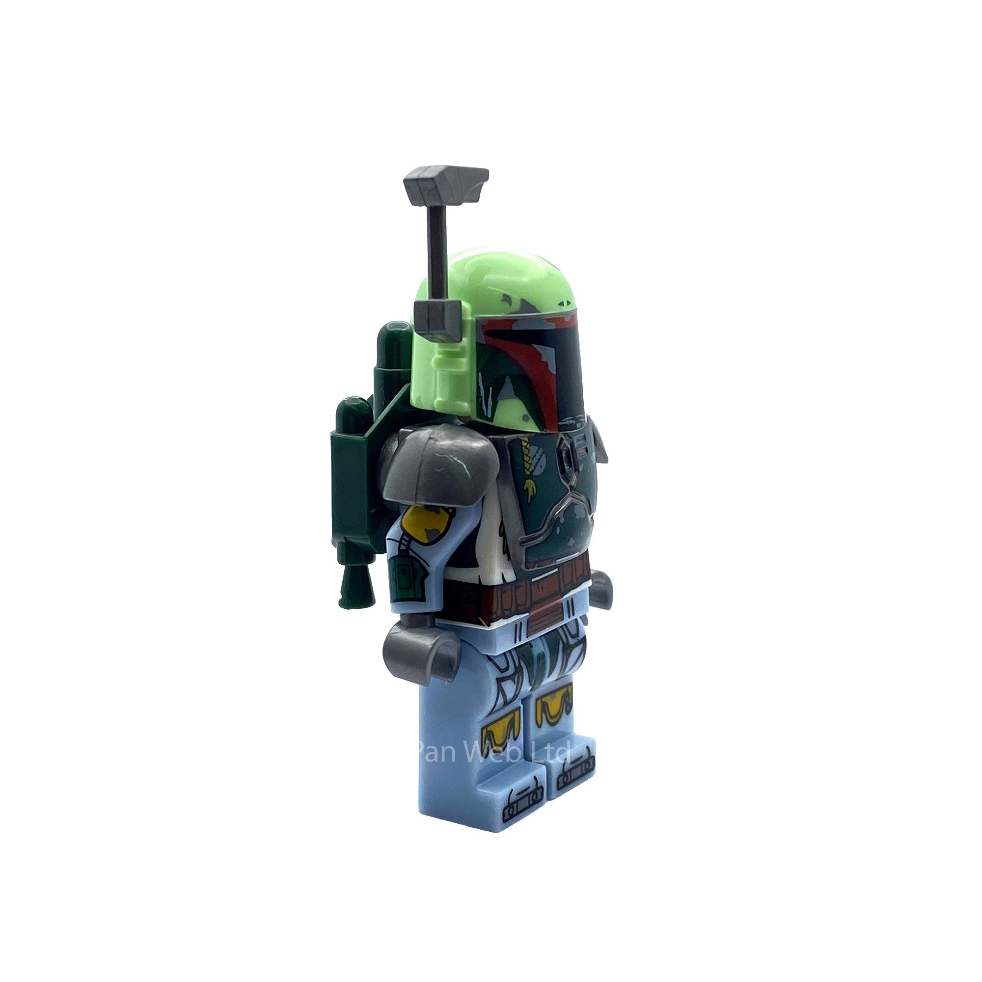 Boba Fett Star Wars Inspired Brick Figure