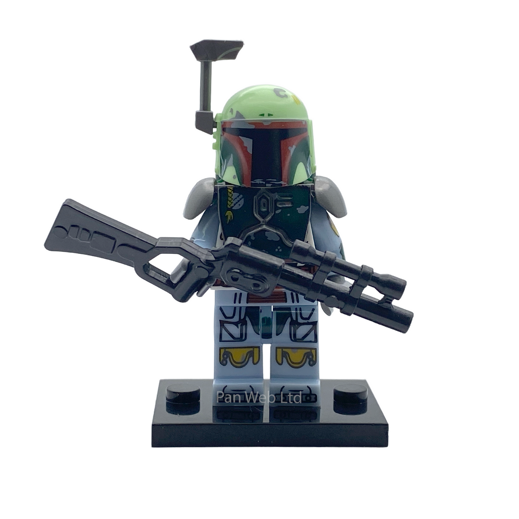 Boba Fett Star Wars Inspired Brick Figure