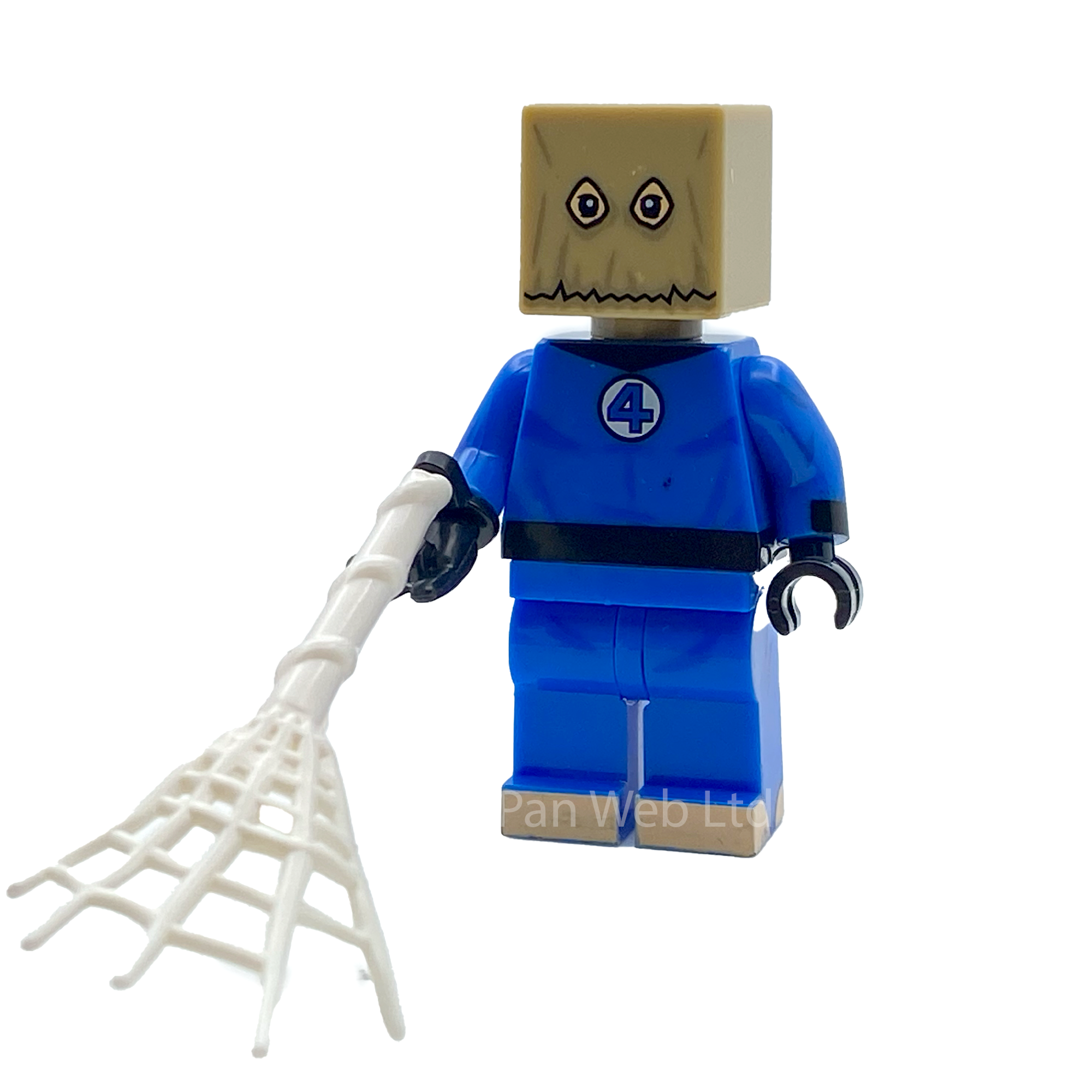 The Bombastic Bagman Custom Brick Figure