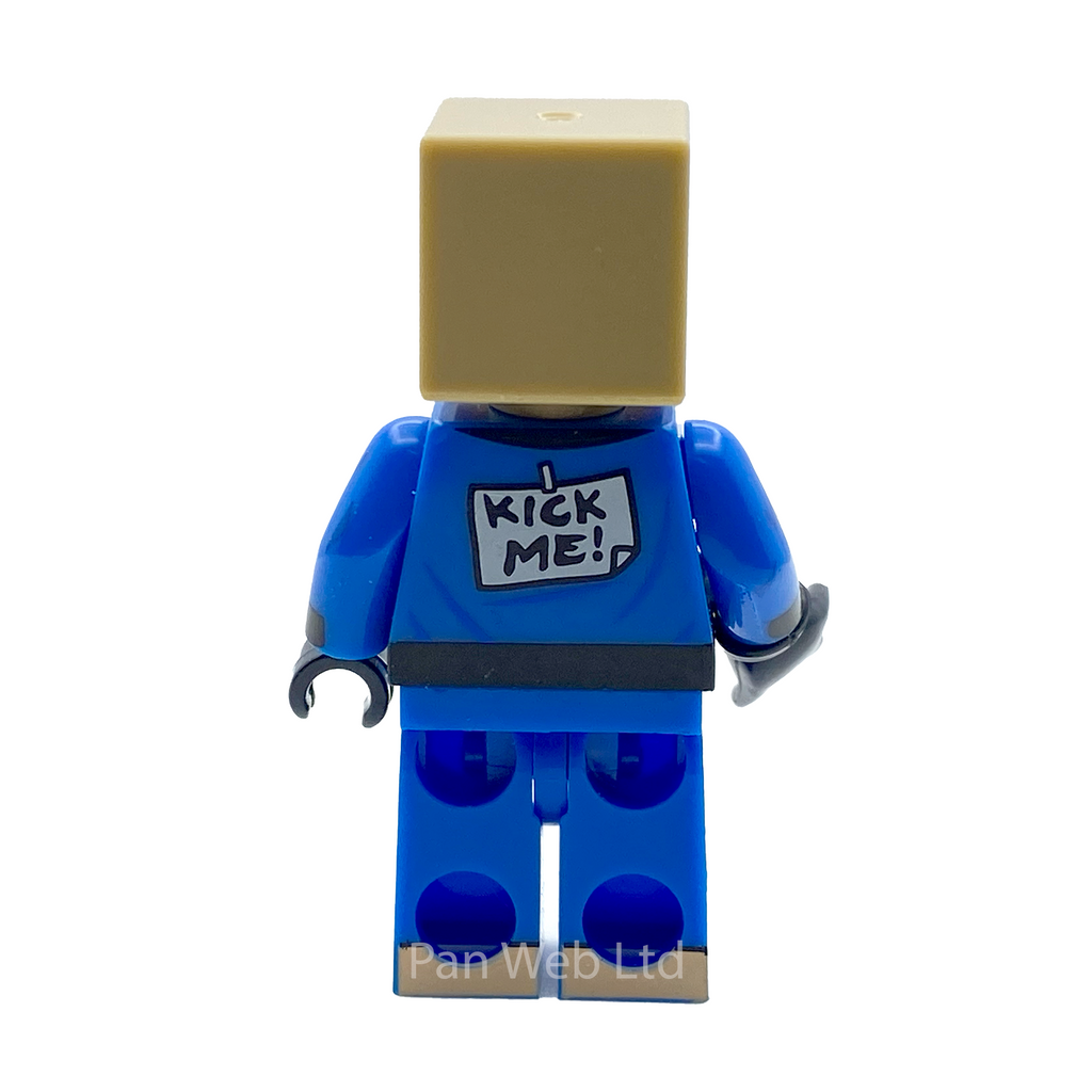 The Bombastic Bagman Custom Brick Figure