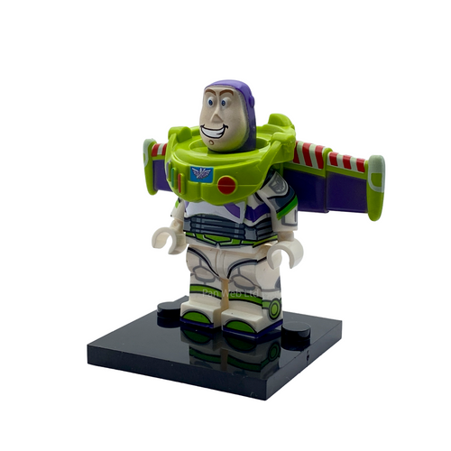 Buzz Lightyear Pixar Inspired Custom Brick Figure
