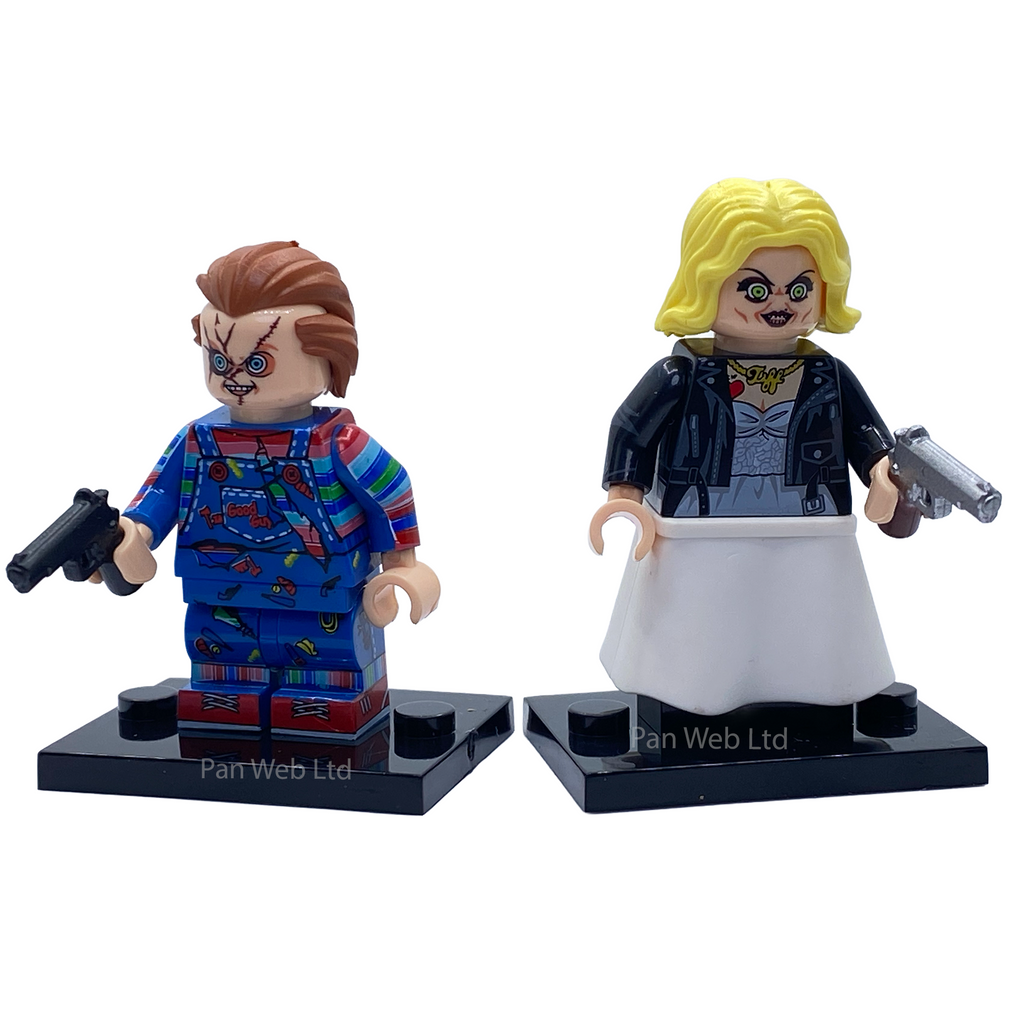 Chucky & Tiffany Child's Play Custom Brick Figures