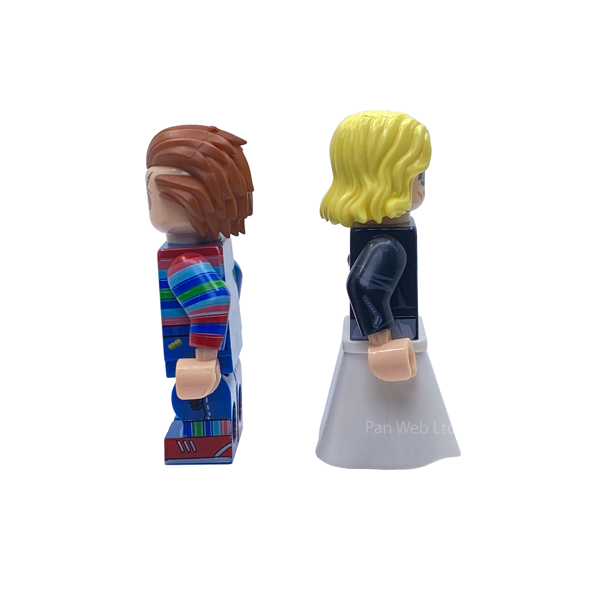 Chucky & Tiffany Child's Play Custom Brick Figures