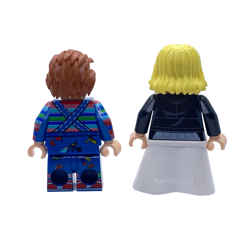 Chucky & Tiffany Child's Play Custom Brick Figures