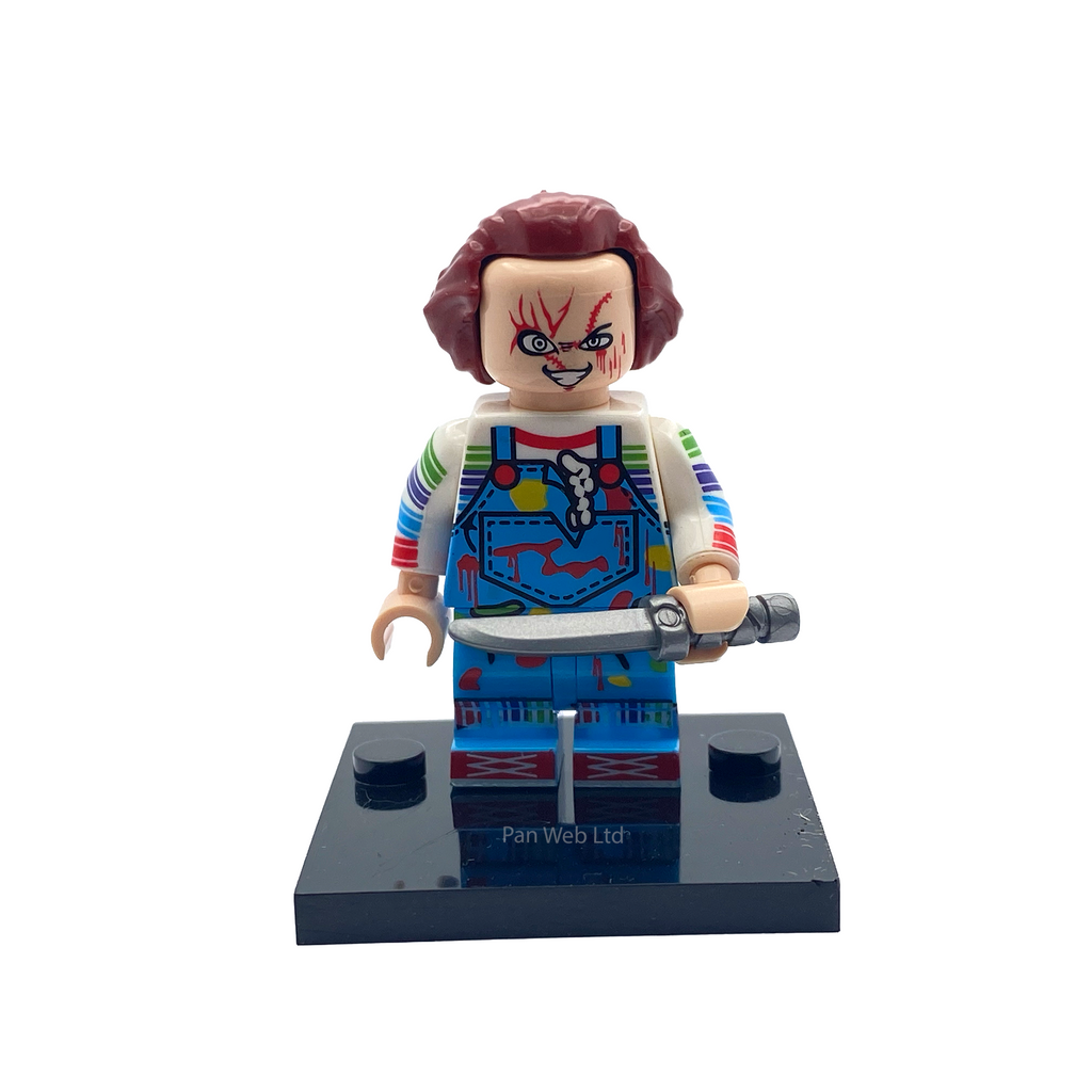 Chucky Childs Play Inspired Custom Brick Figure