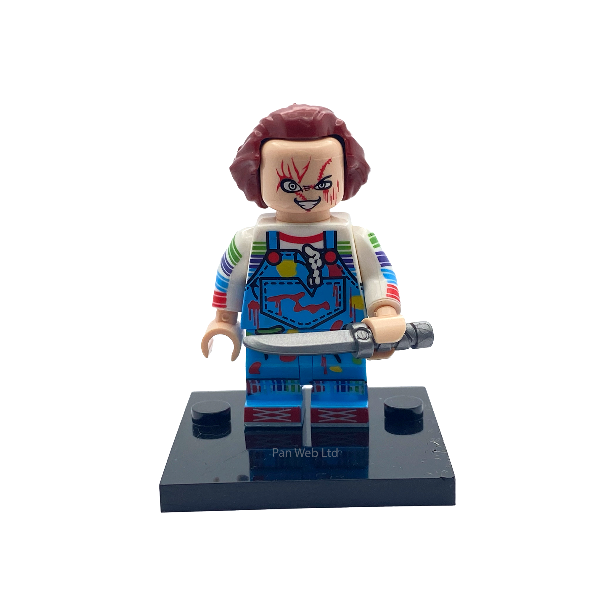 Chucky Childs Play Inspired Custom Brick Figure