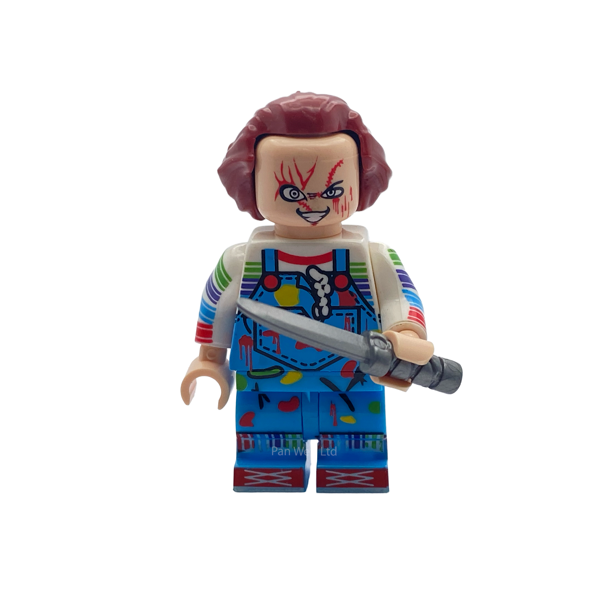Chucky Childs Play Inspired Custom Brick Figure