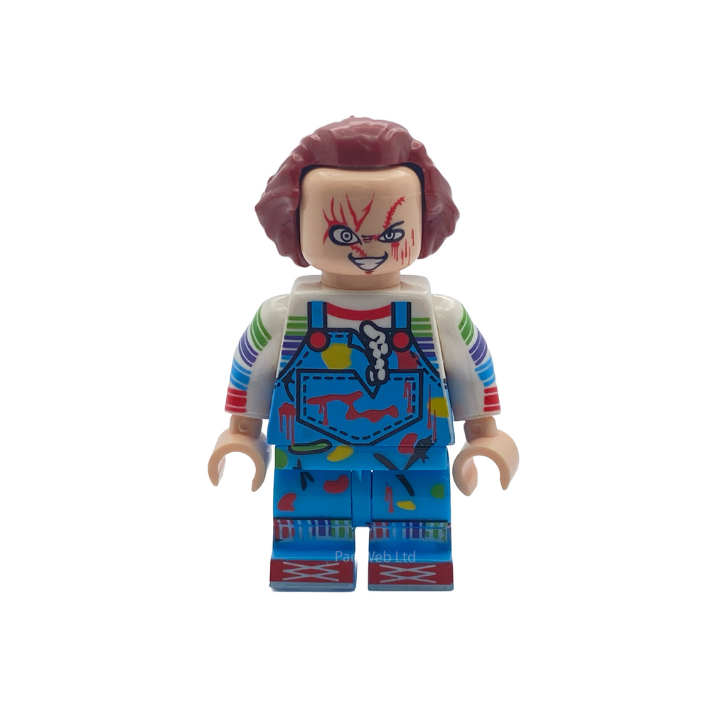 Chucky Childs Play Inspired Custom Brick Figure