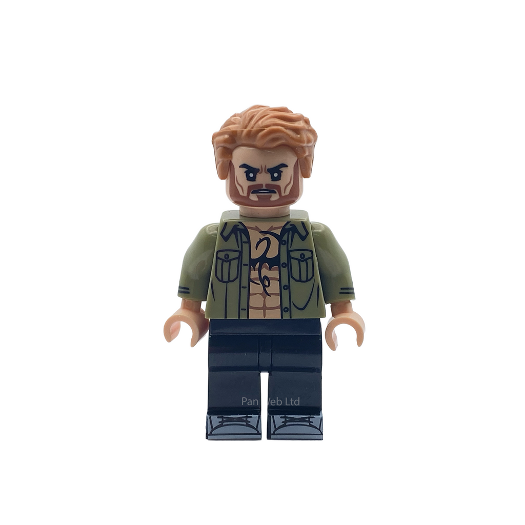 Danny Rand Iron Fist Marvel Inspired Custom Brick Figure