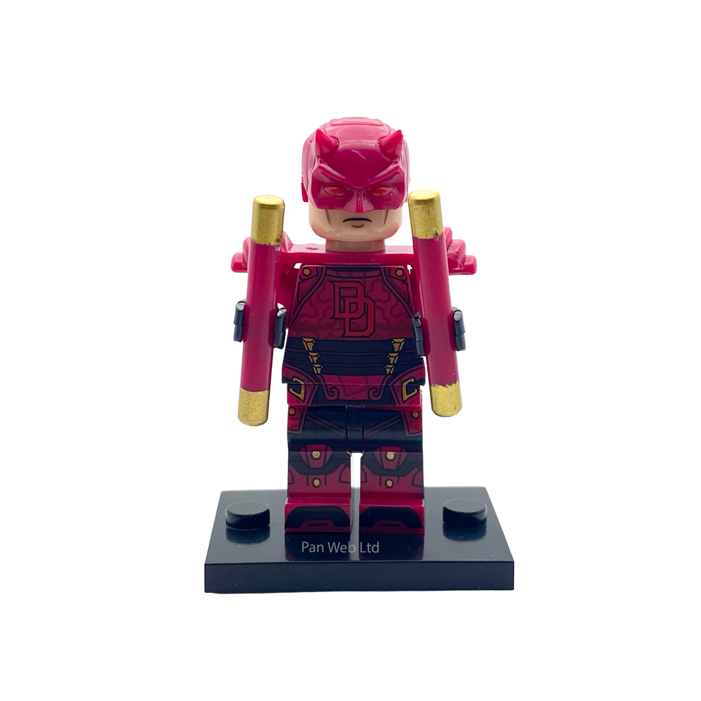Daredevil Marvel Rivals Variant Custom Brick Figure