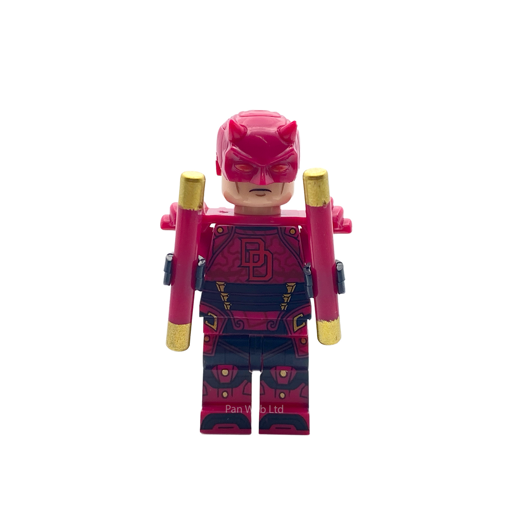 Daredevil Marvel Rivals Variant Custom Brick Figure