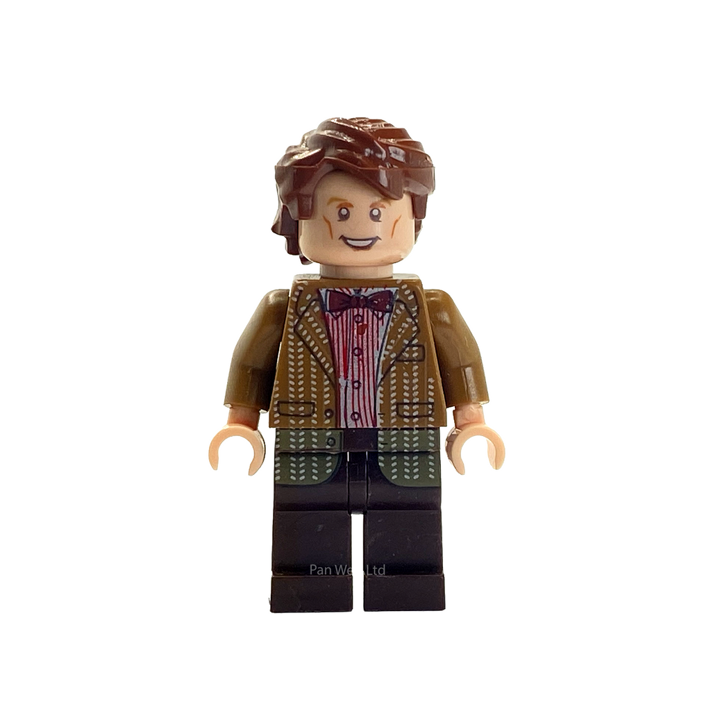 Dr Who The Eleventh Doctor Custom Brick Figure