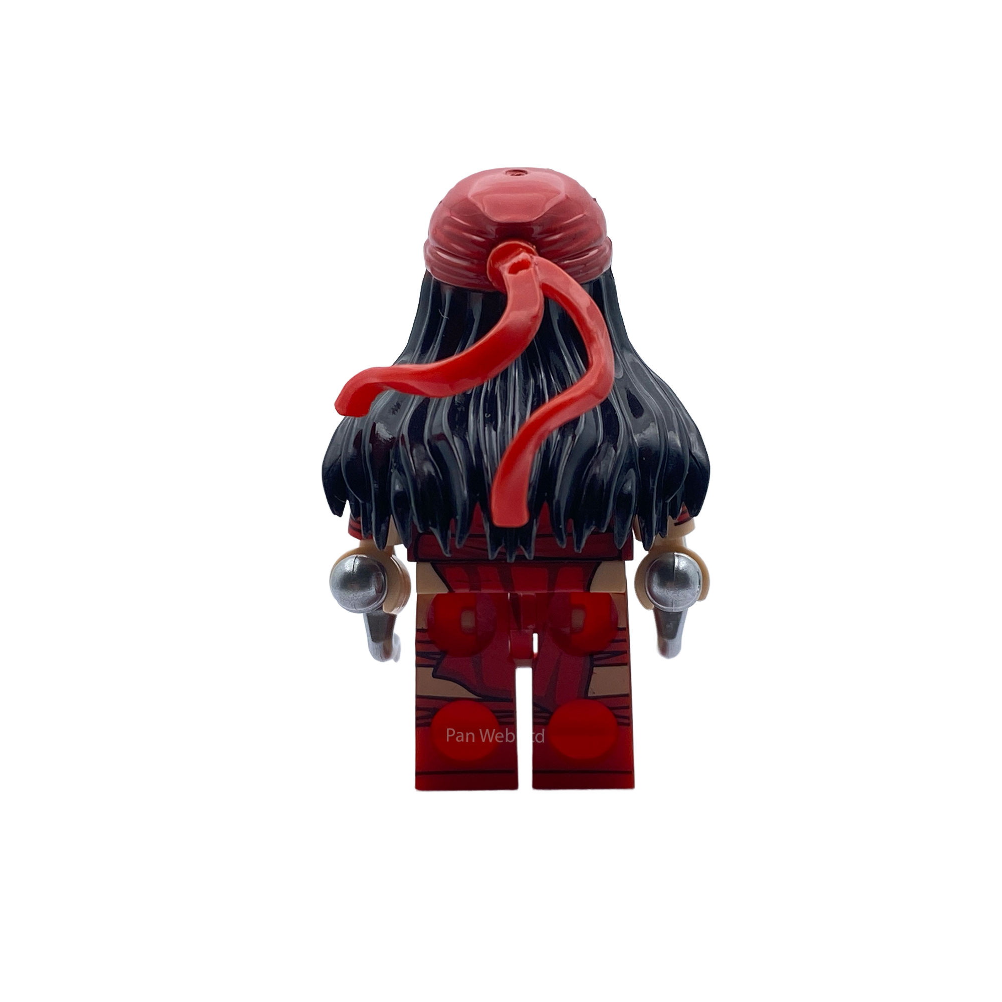 Elektra Classic Red Marvel Inspired Custom Brick Figure