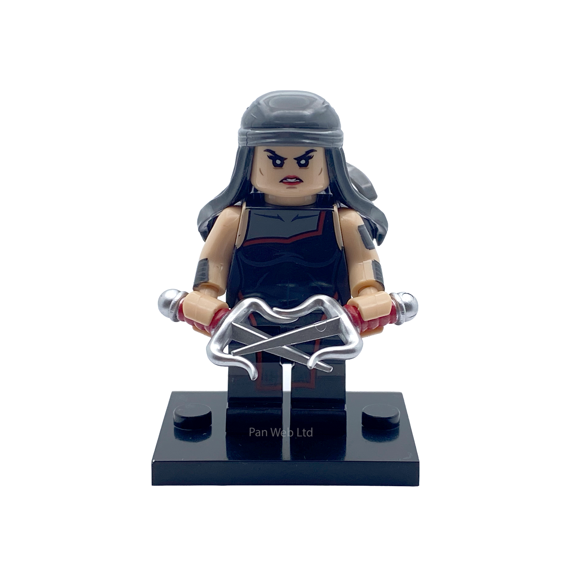Elektra S.H.I.E.L.D Custom Brick Figure