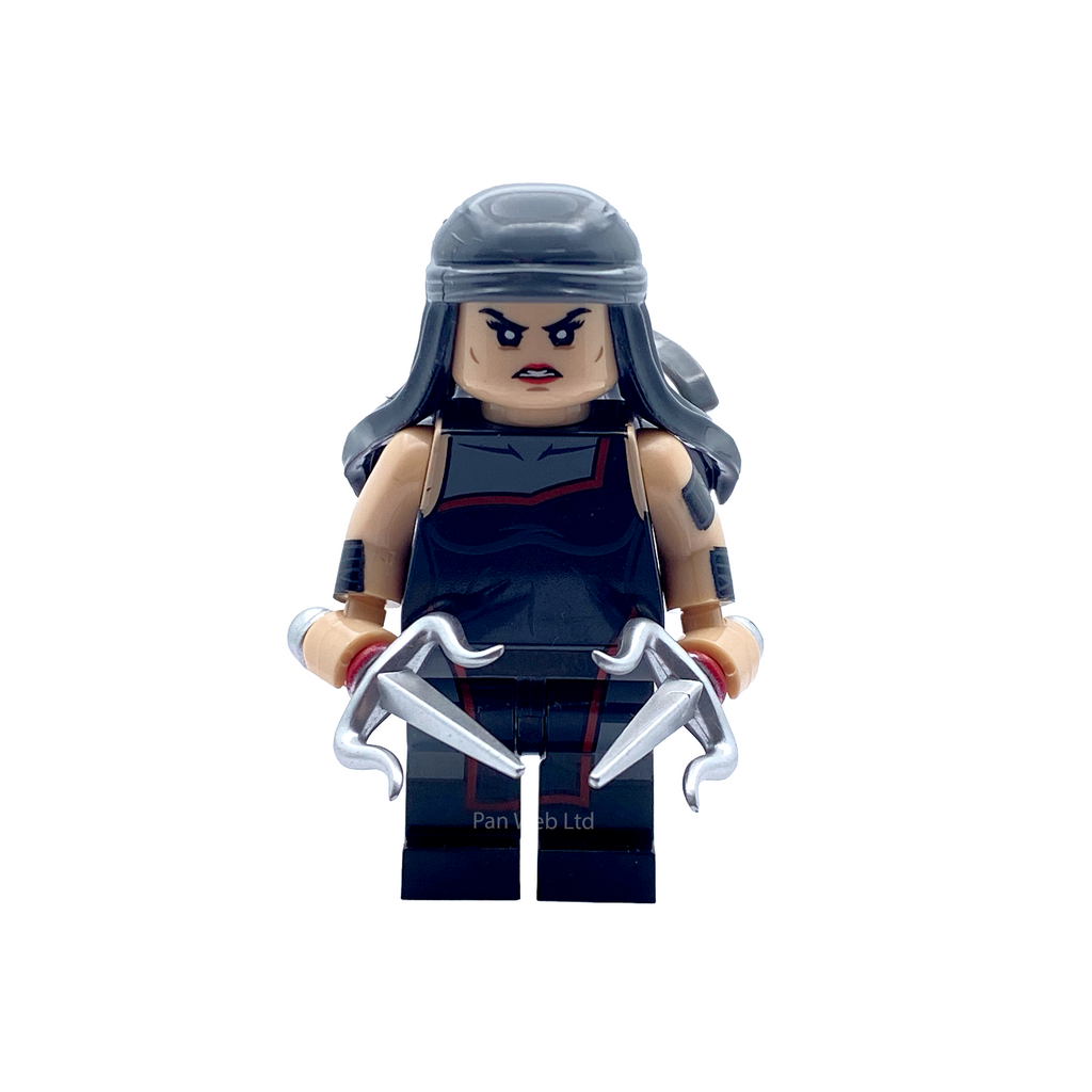 Elektra S.H.I.E.L.D Custom Brick Figure