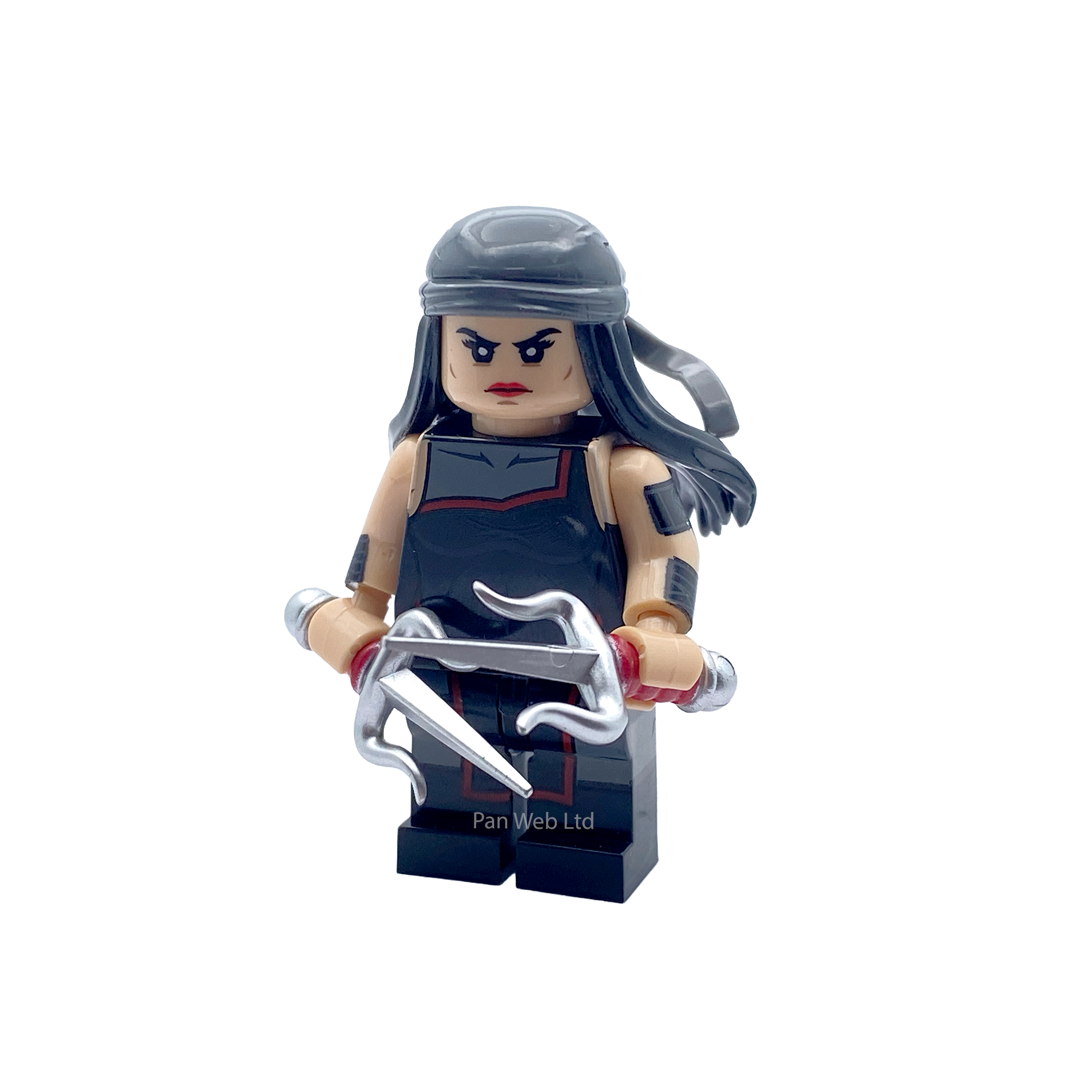 Elektra S.H.I.E.L.D Custom Brick Figure