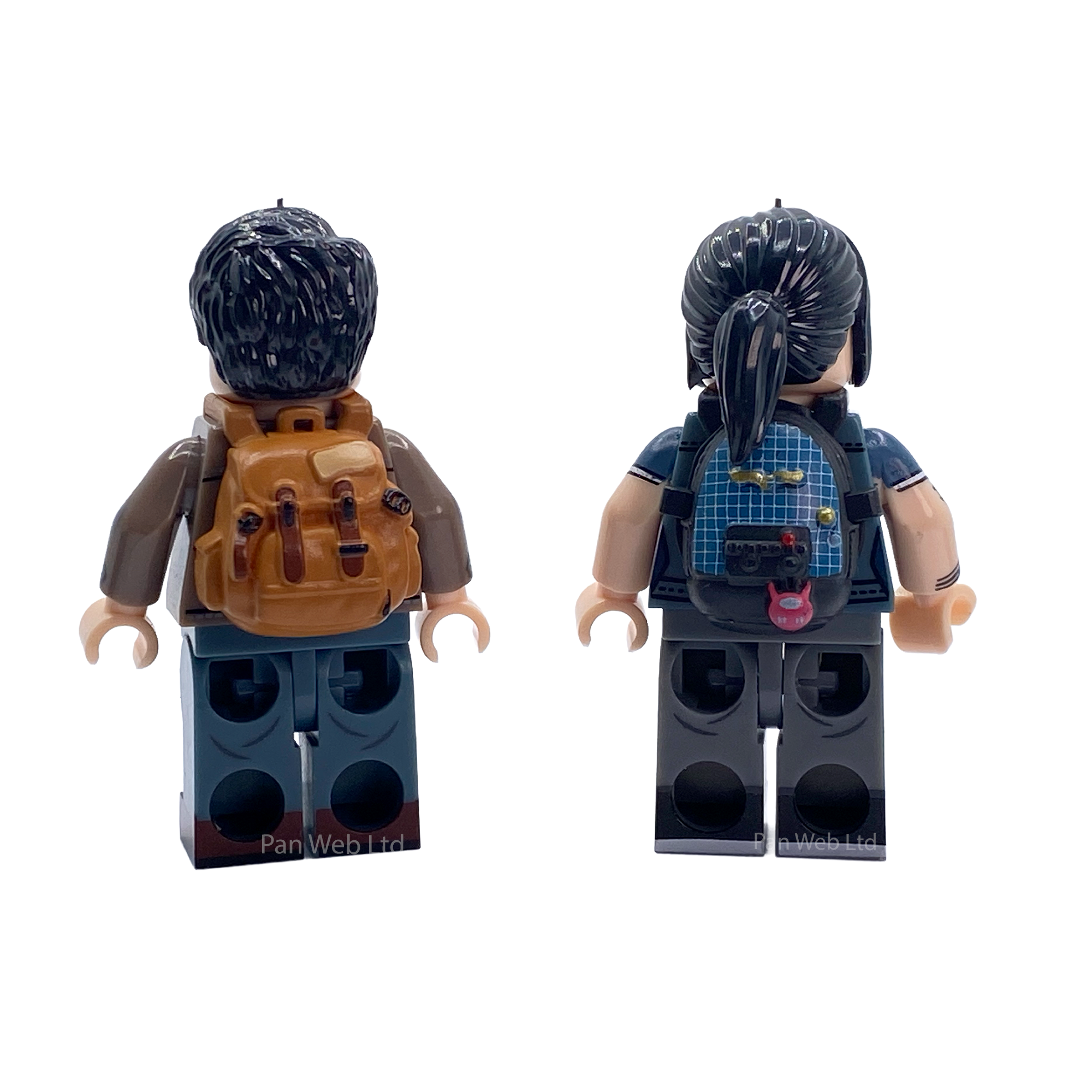 Ellie & Joel The Last of Us Custom Brick Figures