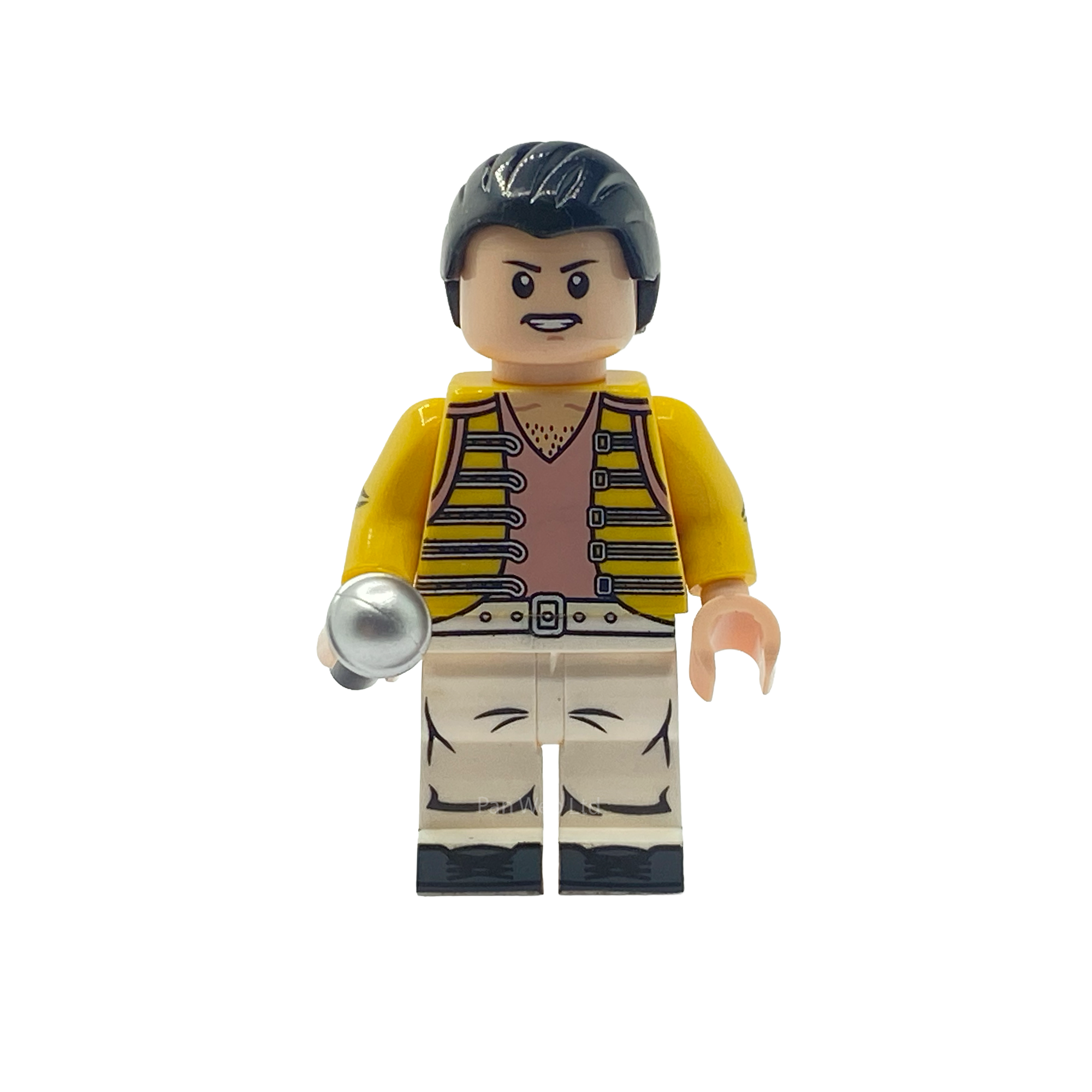 Freddie Mercury Rock Legend Custom Brick Figure