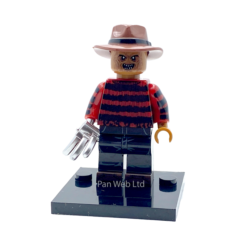 Freddy Krueger Custom Brick Figure