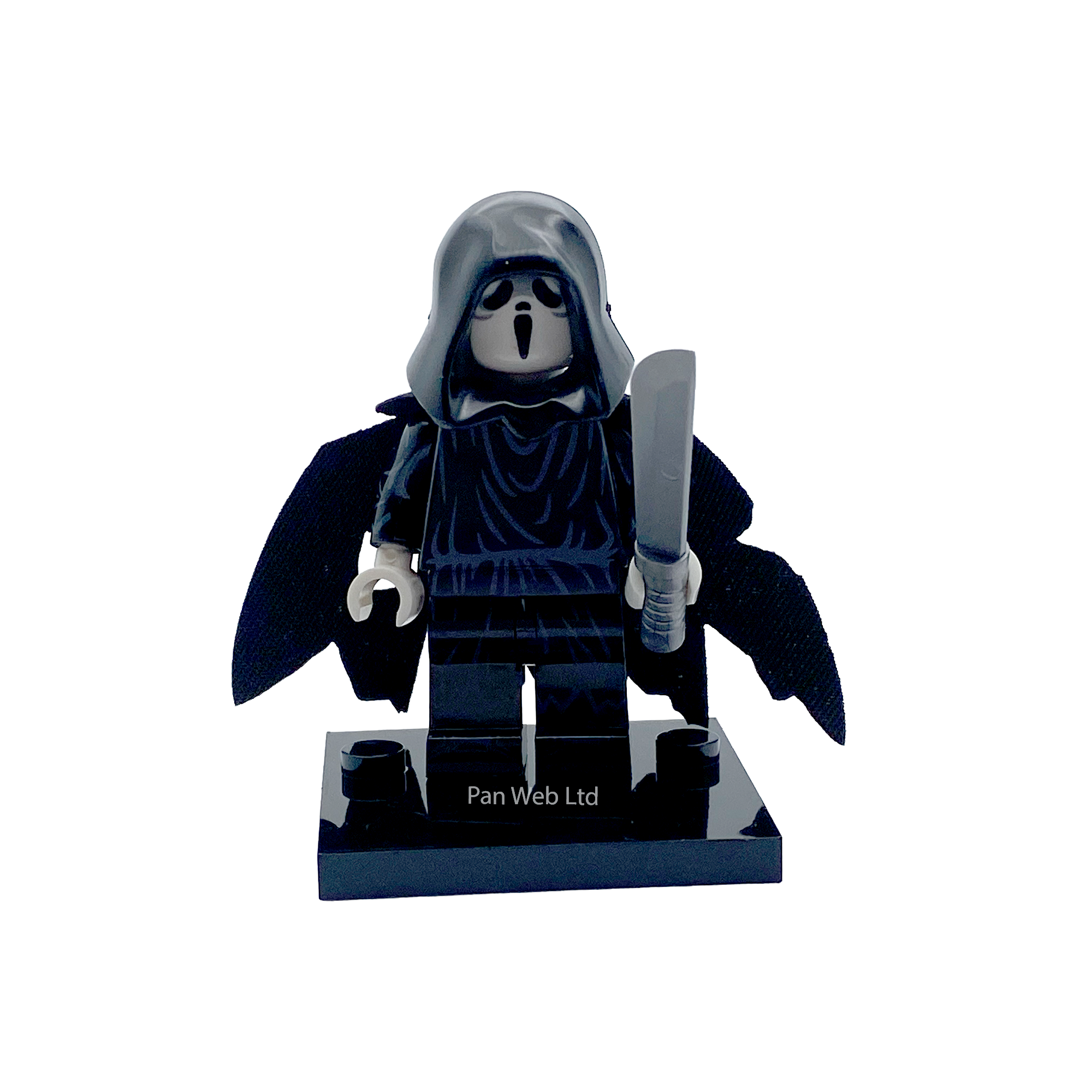 Ghostface Inspired Horror Custom Brick Figure