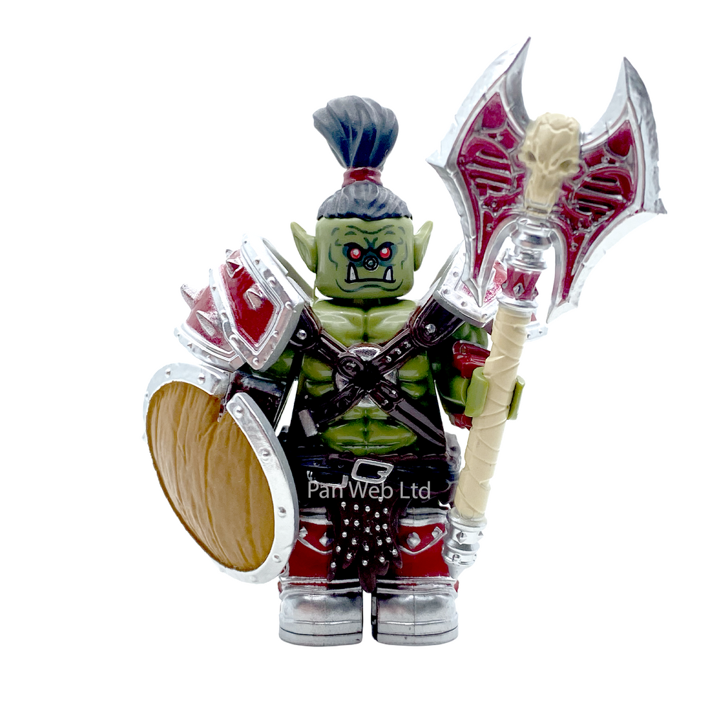 Kukaron Mercenary Orcs Troop Warcraft Inspired Brick Figures