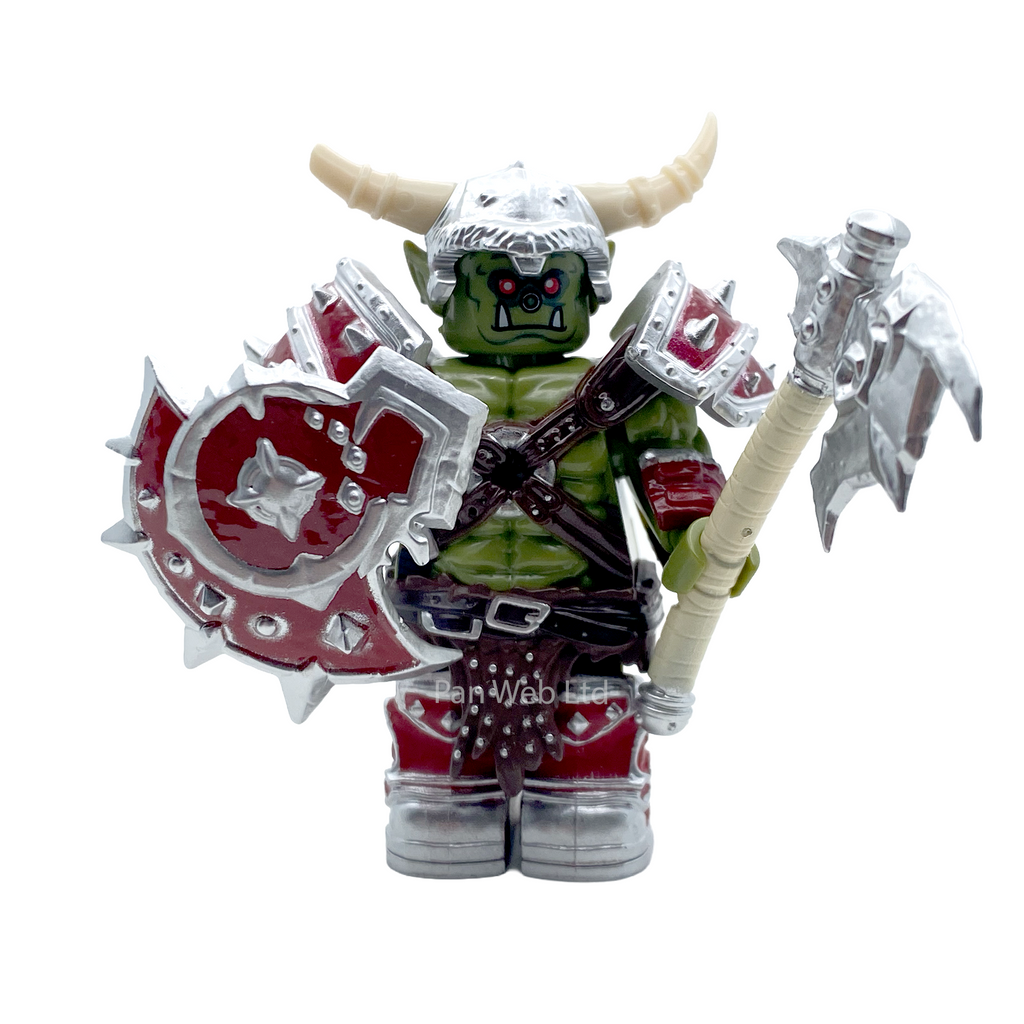 Kukaron Mercenary Orcs Troop Warcraft Inspired Brick Figures
