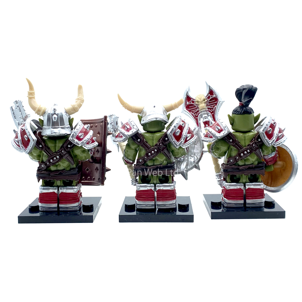 Kukaron Mercenary Orcs Troop Warcraft Inspired Brick Figures