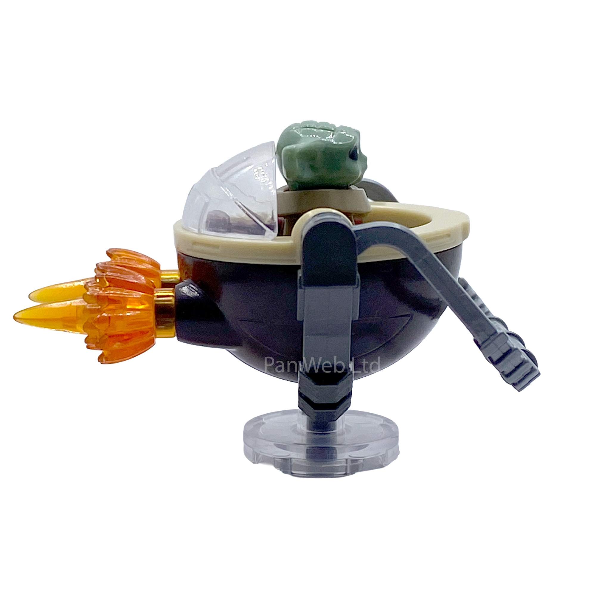 Grogu in Space Pod Custom Brick Figure