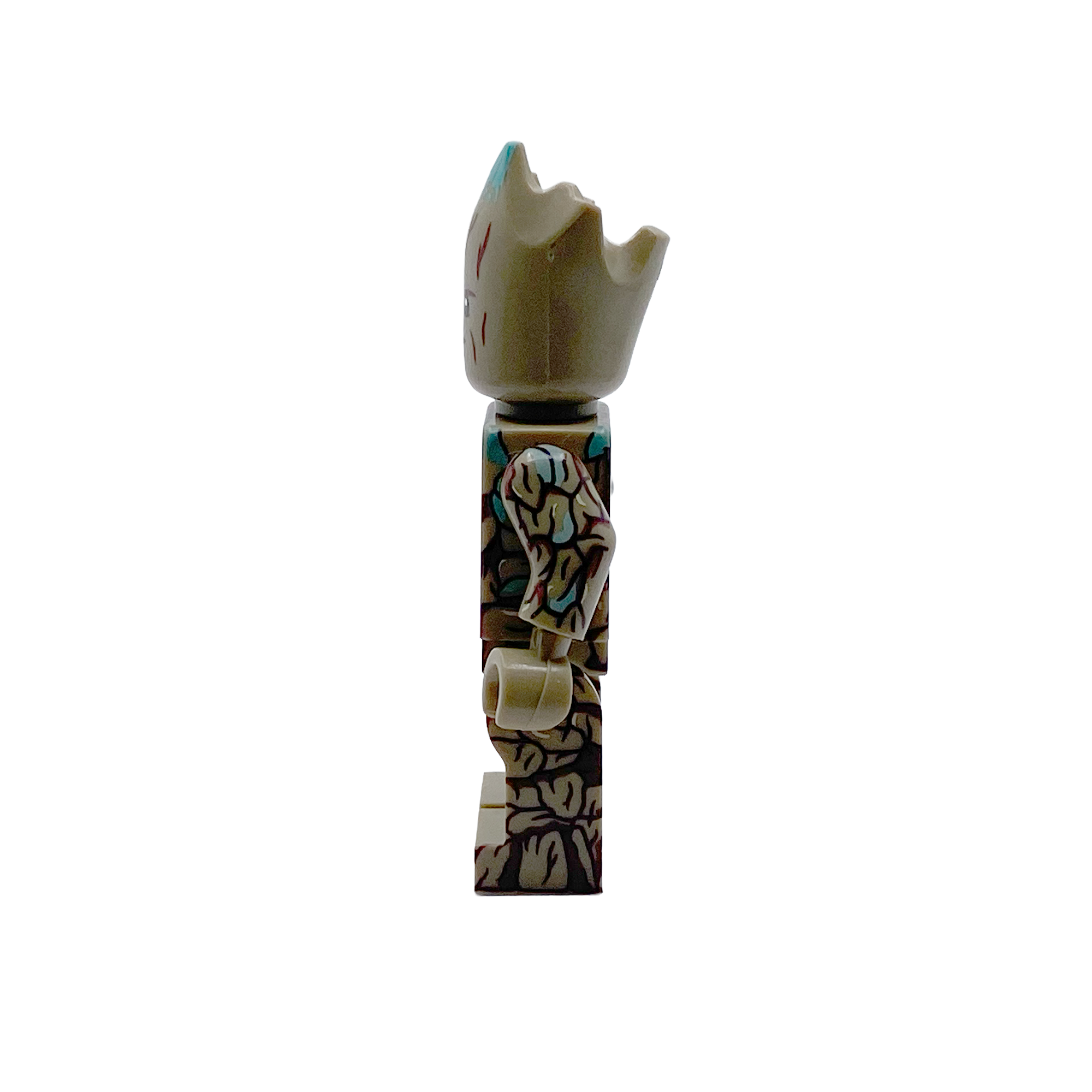 Teen Groot Custom Brick Figure