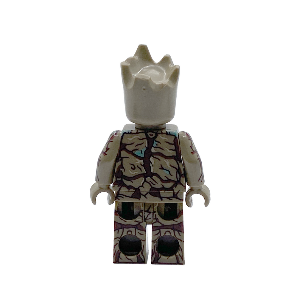Teen Groot Custom Brick Figure