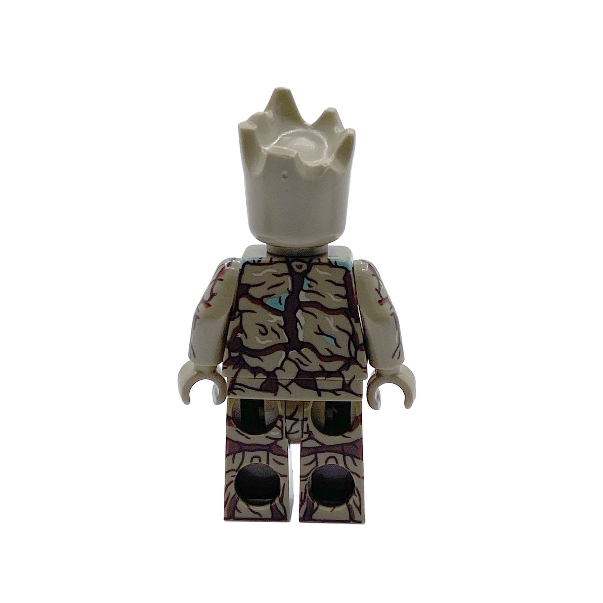 Teen Groot Custom Brick Figure