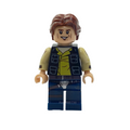 Han Solo Custom Brick Figure