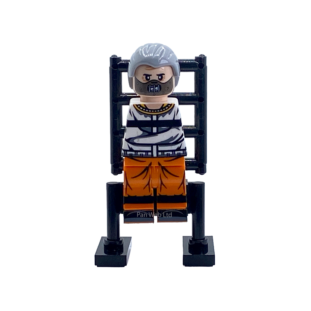 Hannibal Lecter Custom Brick Figure
