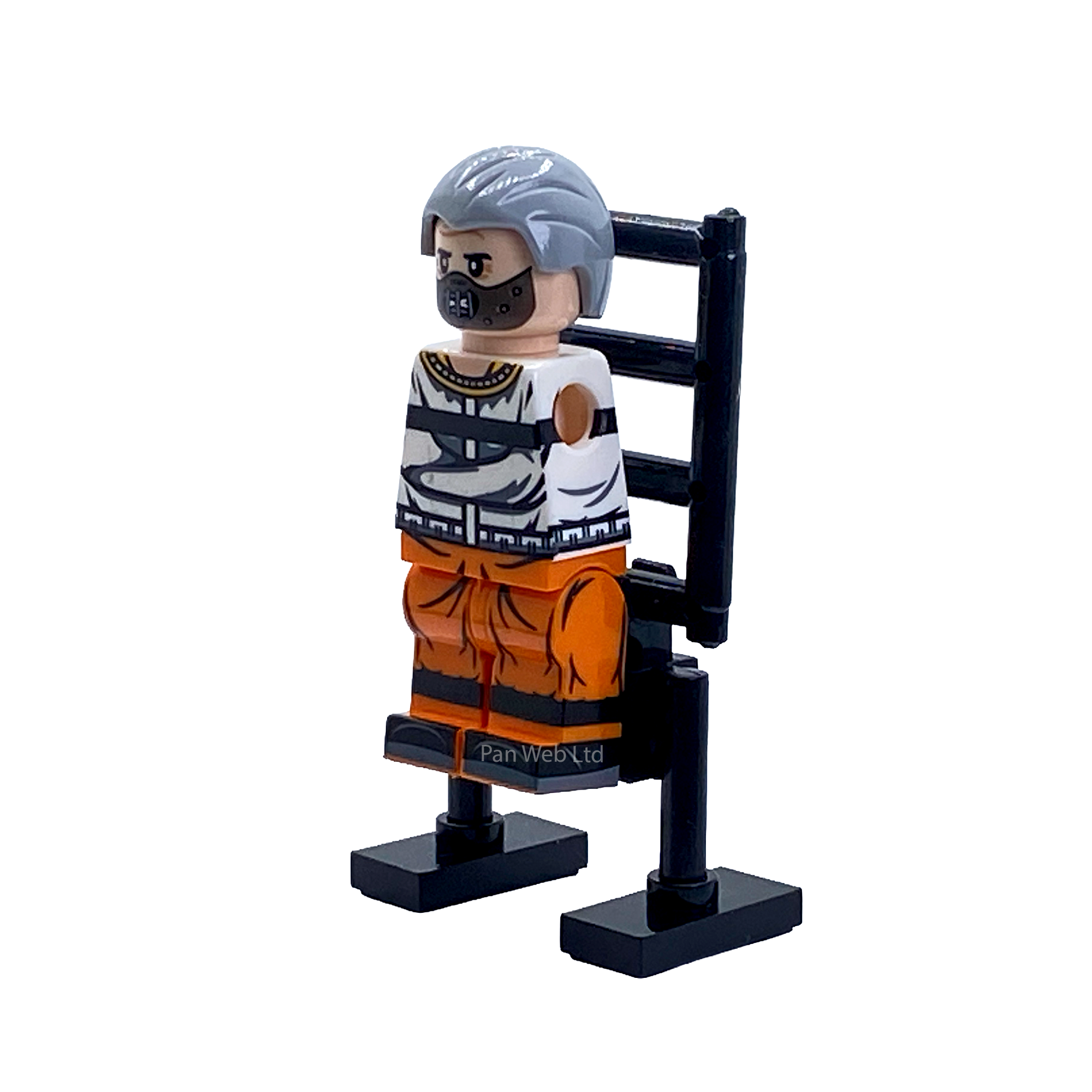Hannibal Lecter Custom Brick Figure