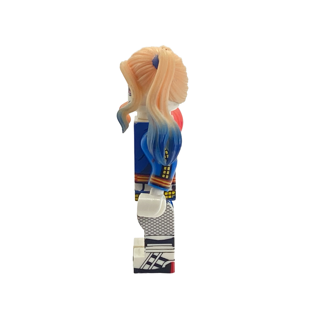 Harley Quinn Custom Brick Figure
