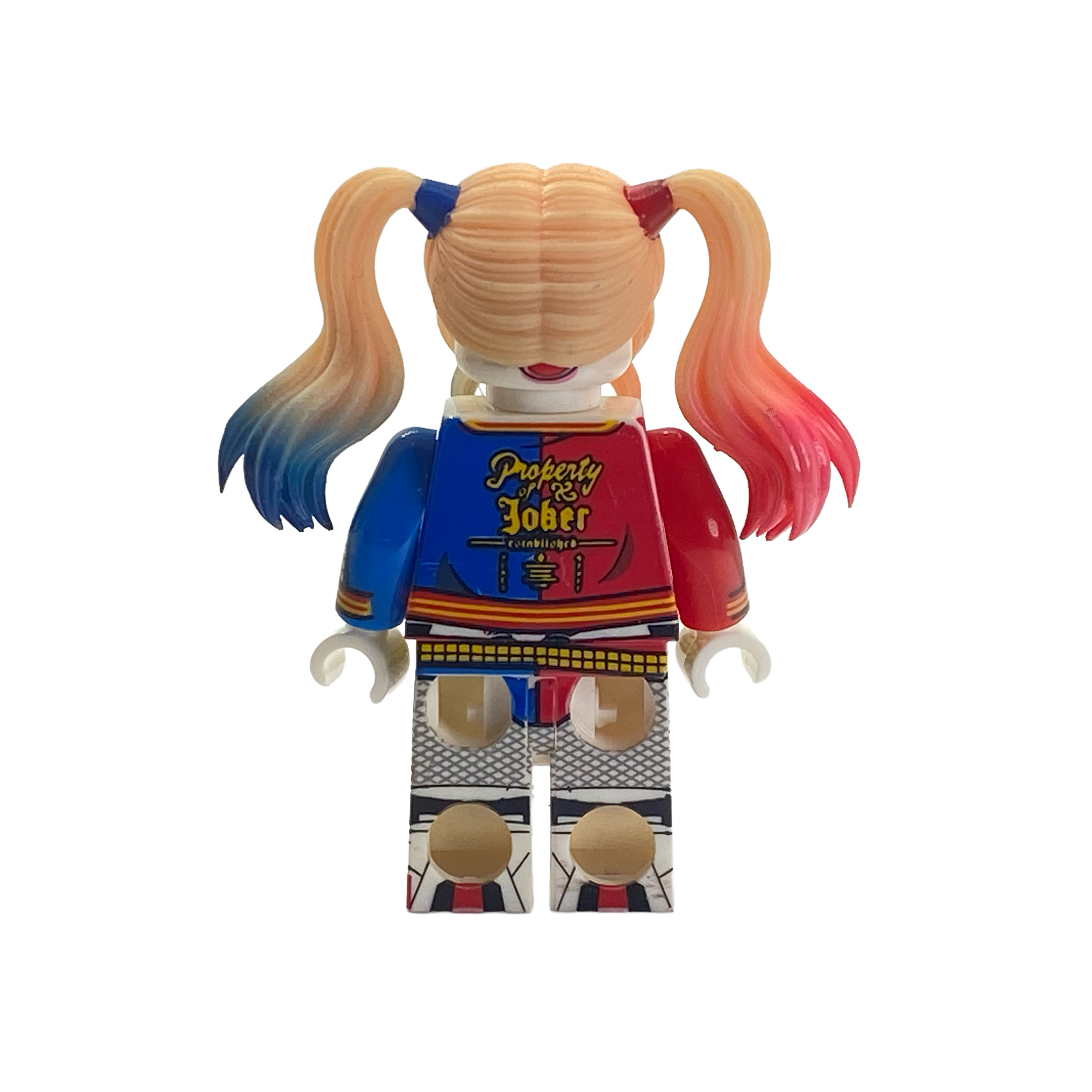 Harley Quinn Custom Brick Figure