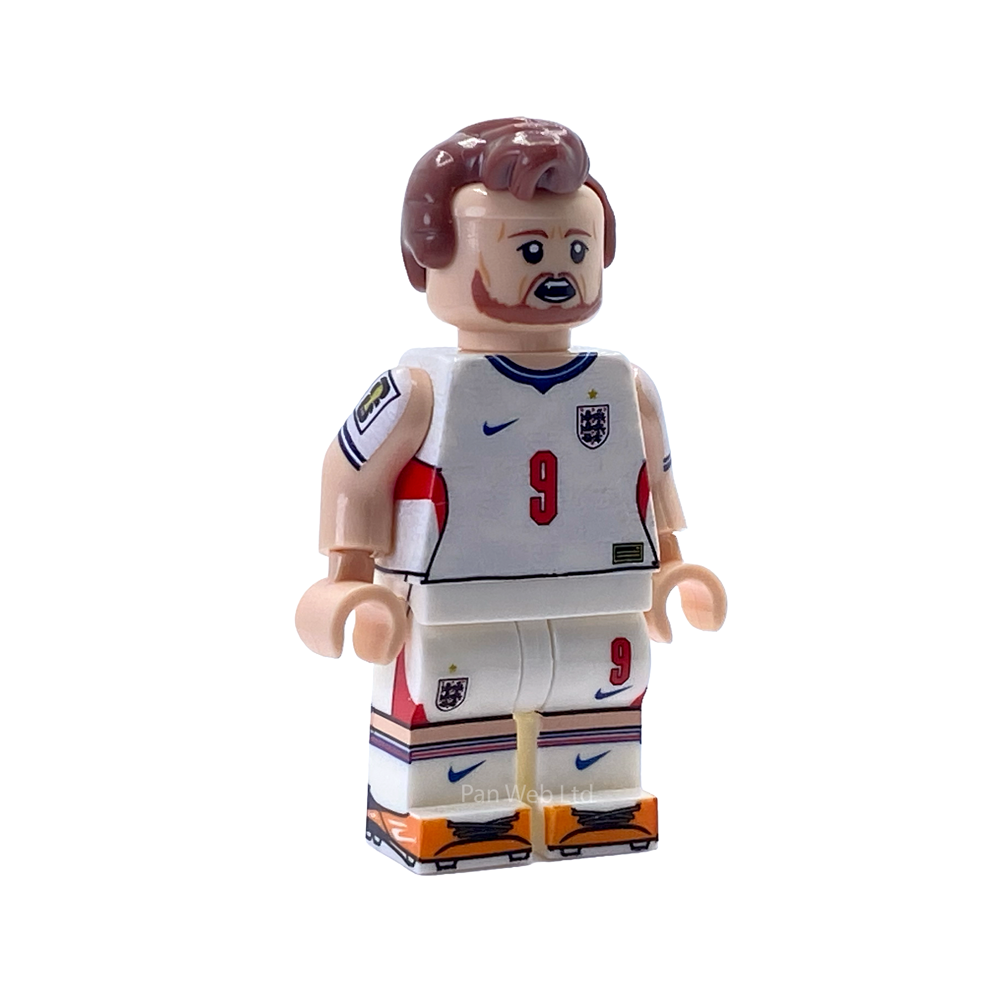 Harry Kane England Kit Custom Brick Figure