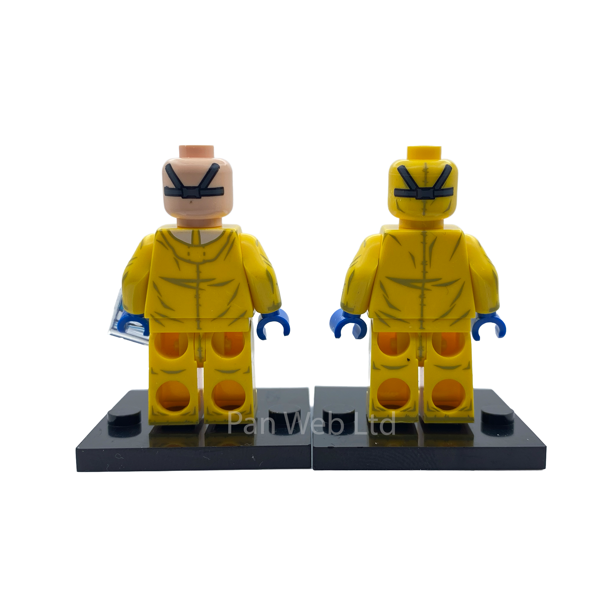 Breaking Bad Hazmat Walter and Jessie Brick Figures