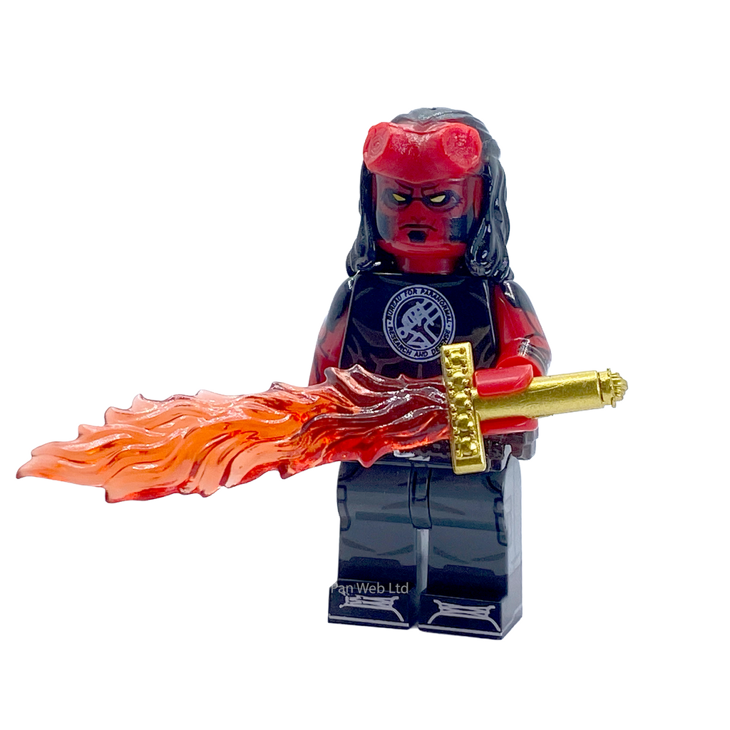 Hellboy Collector's Edition Custom Brick Figure