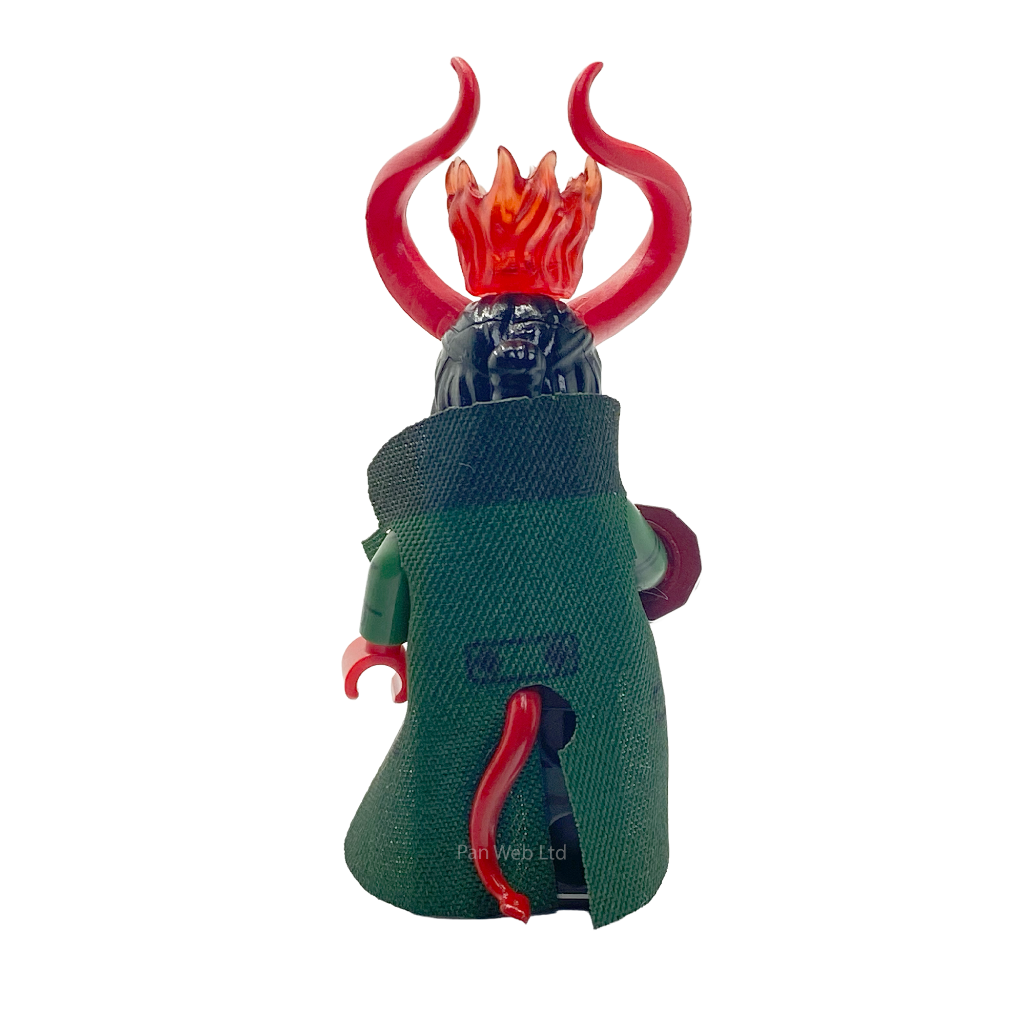 Hellboy with Horns Custom Brick Figure
