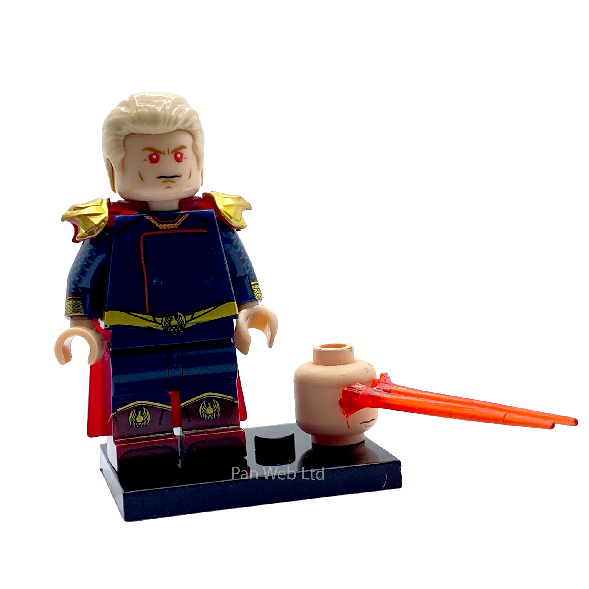 Homelander The Boys Smug Custom Brick Figure