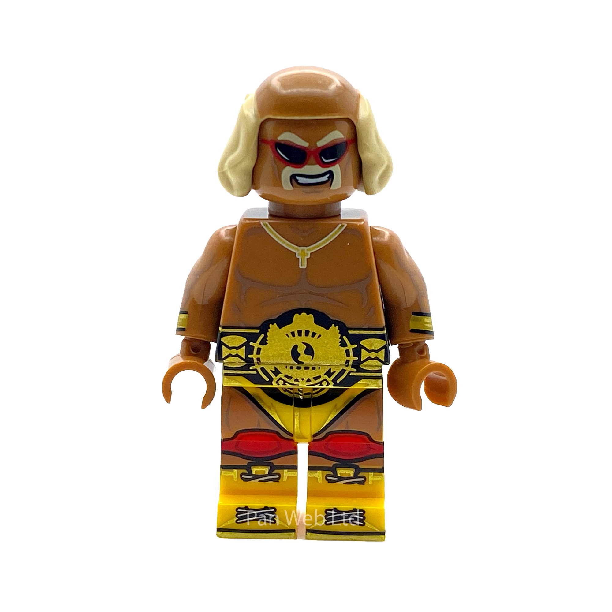 HUlk Hogan WWE Legend Custom Brick Figure