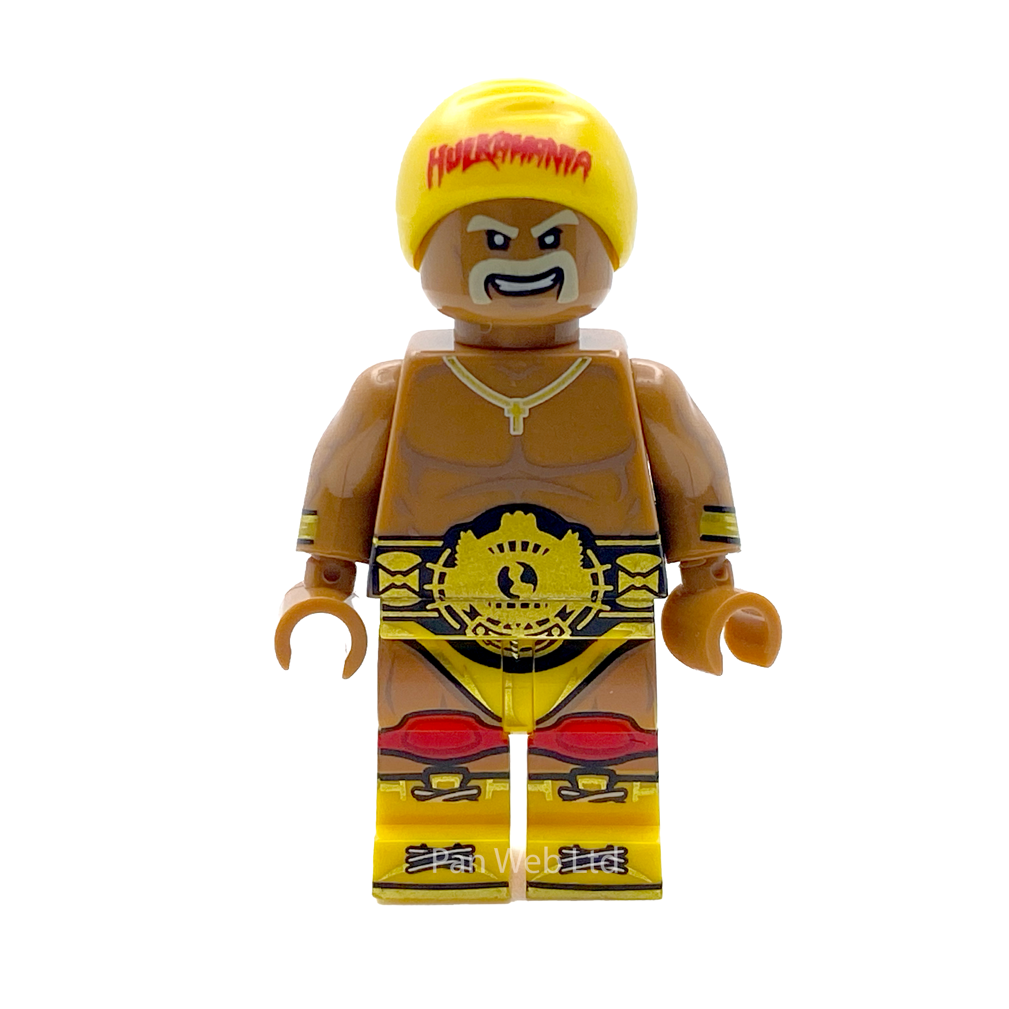 HUlk Hogan WWE Legend Custom Brick Figure