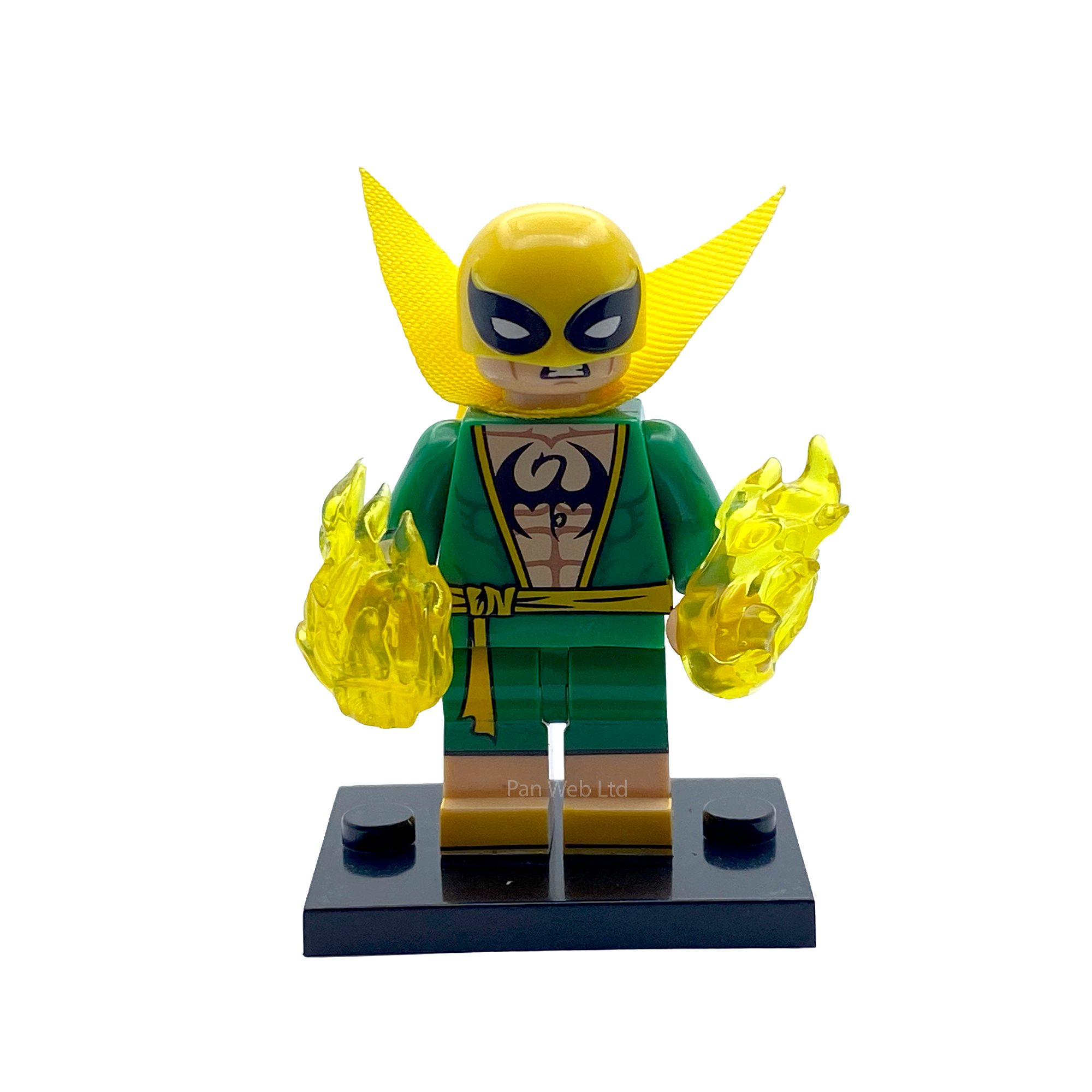 Classic Iron Fist Custom Brick Figure